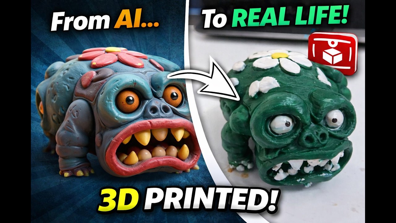 From AI to 3D Print&hellip; Did It Work? 😅