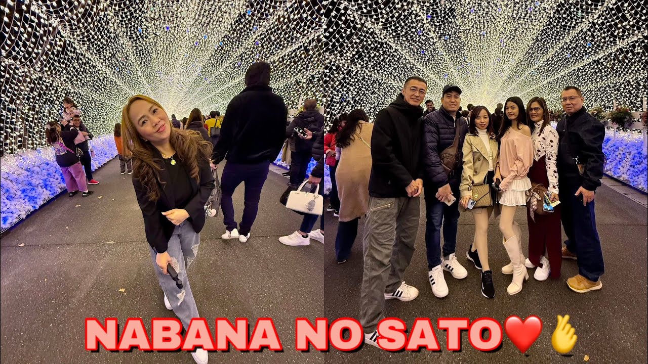 NABANA NO SATO ILLUMINATION❤️🫰#nabananosato #nabananosatoillumination#japantravelvlog #japanvlog 