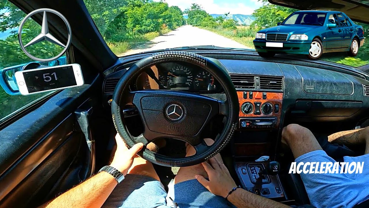 Mercedes-Benz C200 CDI W202 2000 (102HP) - POV Drive