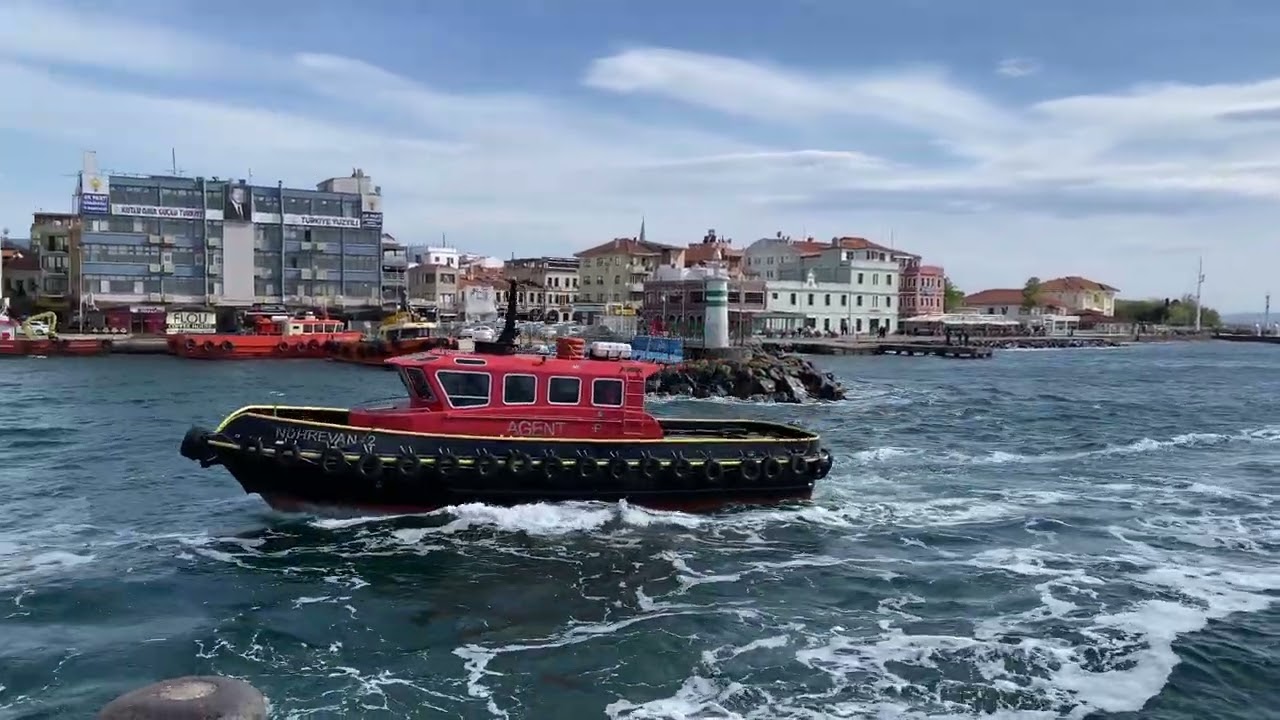 Lotsenboote DENIZCILER 17 und NUHREVAN 2 Ankunft im Hafen von Canakkale