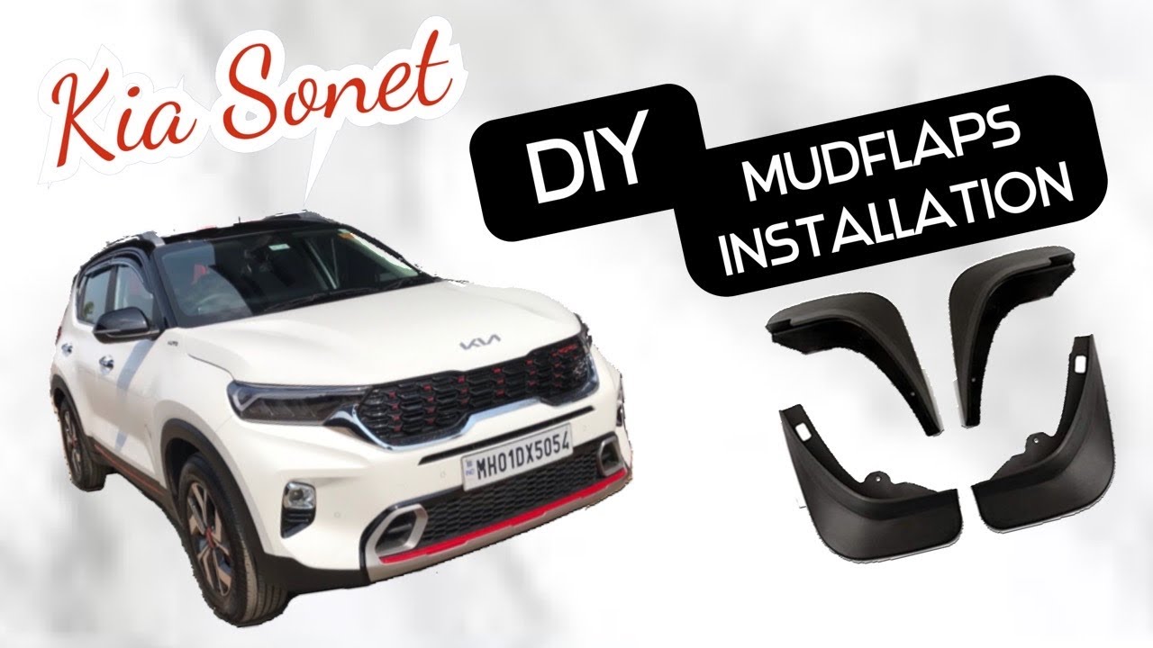 Installing mudflaps on my brand new Kia Sonet - because the showroom didn&rsquo;t!
