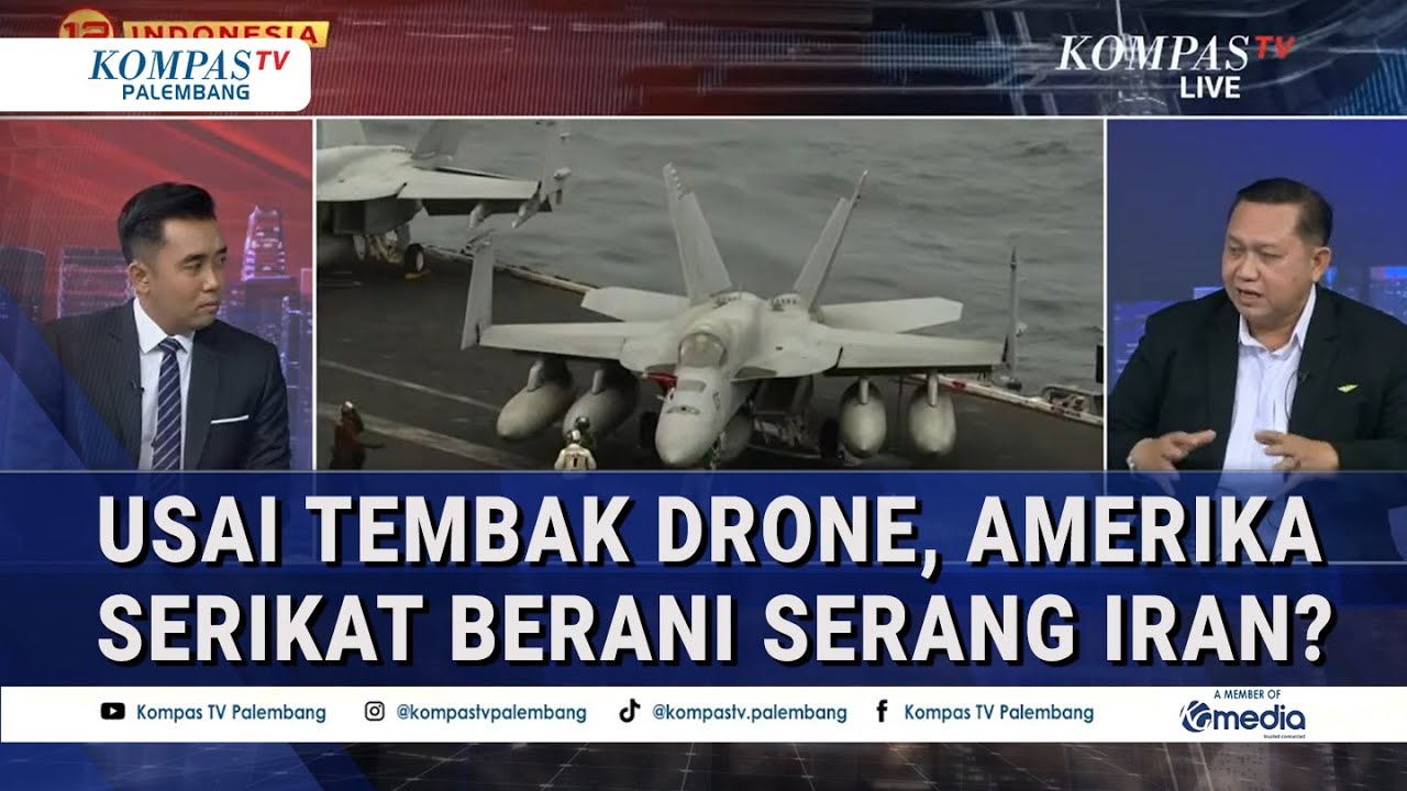 Analisis Pakar soal Aksi AS Tembak Drone Iran, AS Berani Serang Iran?