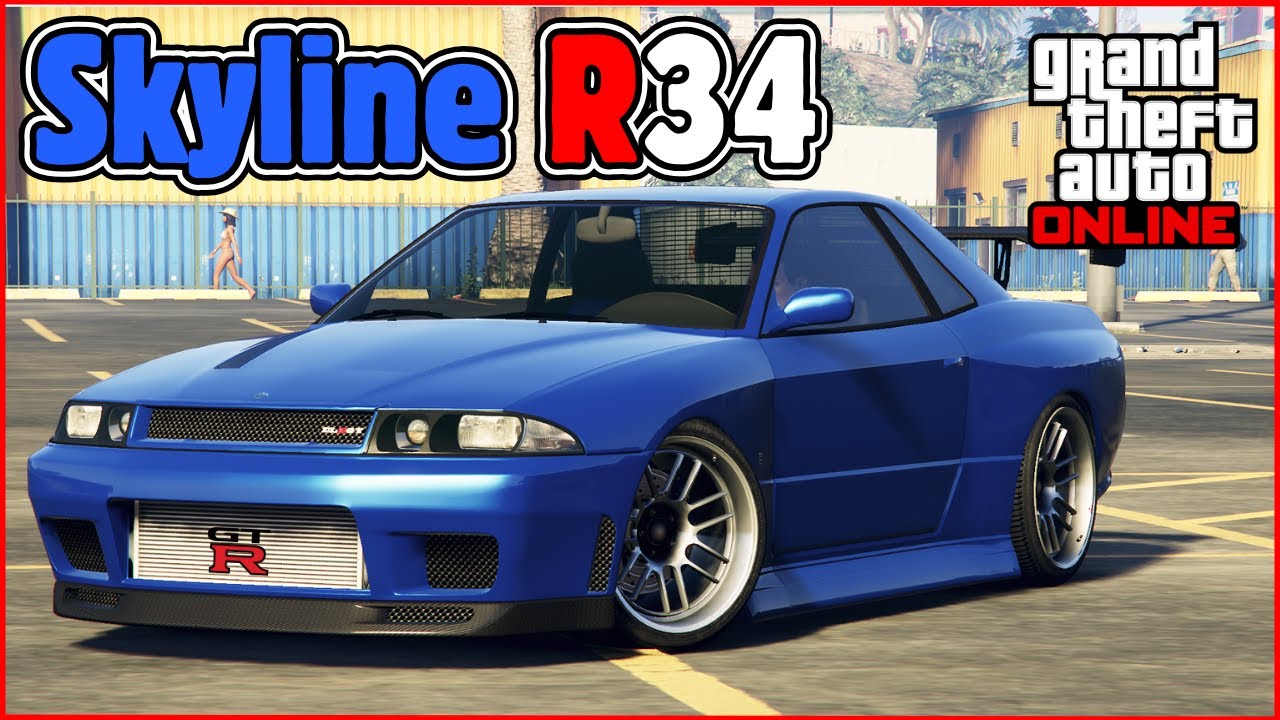 APRENDA COMO MONTAR O SKYLINE R34 DO BRIAN NO GTA 5 online #gta #gtaonline