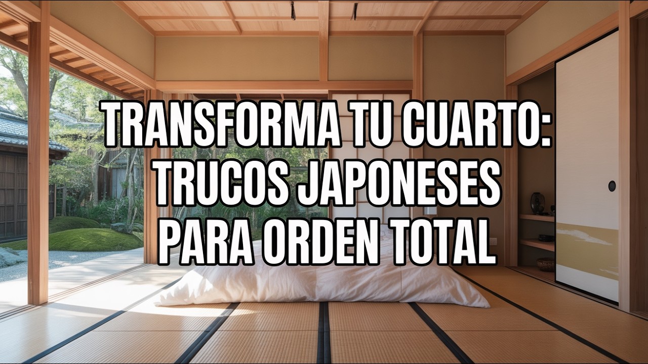 Descubre los 10 secretos del Japón para un dormitorio impecable y minimalista