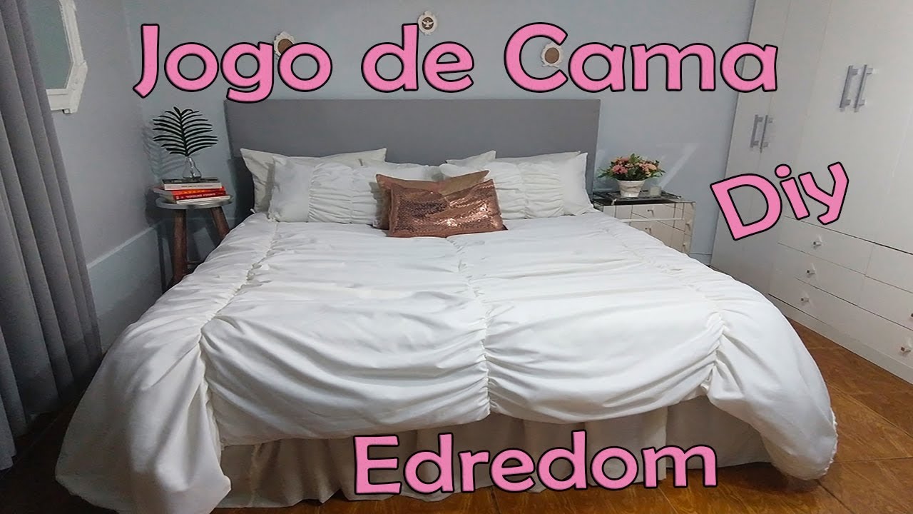 Jogo De cama, Diy - Edredom e Capas Para Travesseiros.
