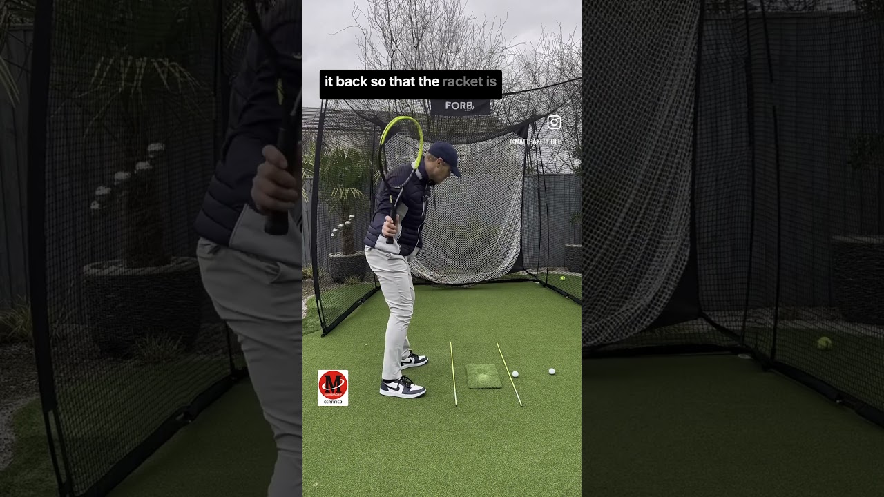 Open Clubface Fix. How a tennis racket can help and how other sports all connect. #golfingtips