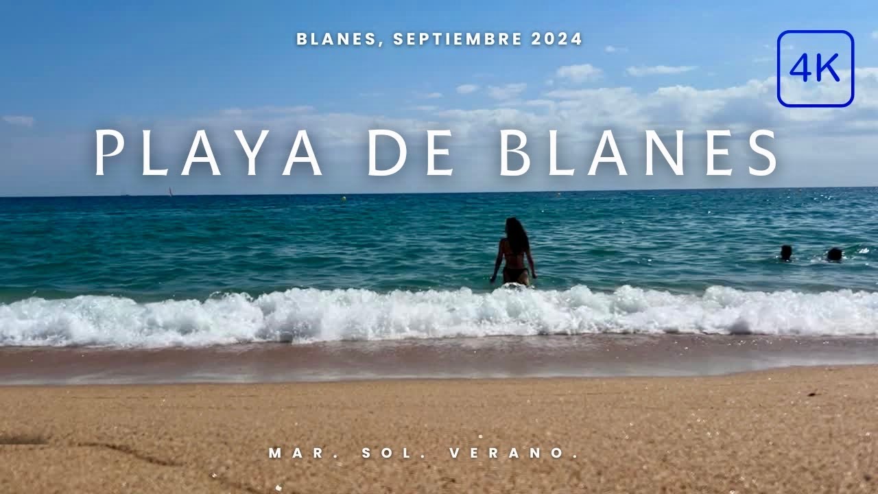 Costa Brava , Blanes, España. Temporada de terciopelo en el Mediterráneo- septiembre 2024