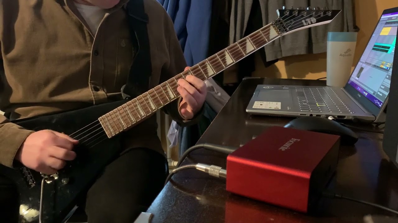 Blackbraid ‐ Moss Covered Bones on the Altar of the Moon (Guitar Cover)