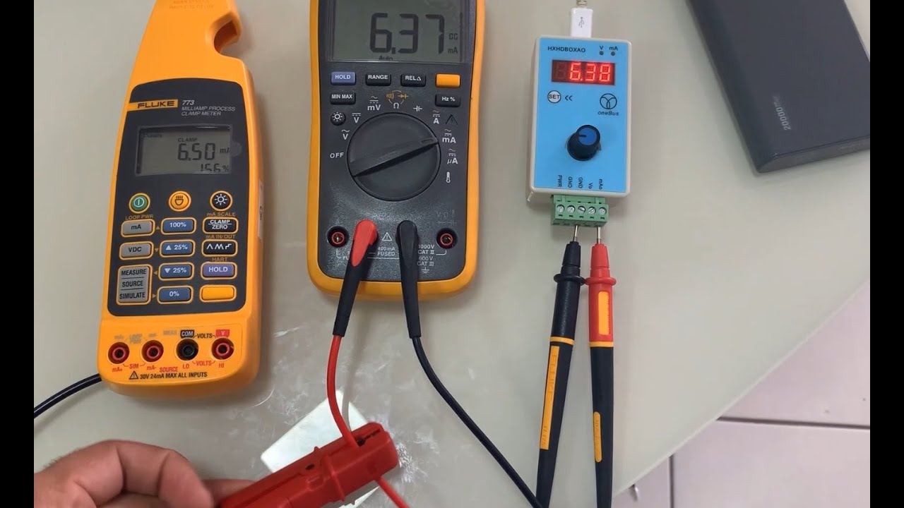 ALICATE MILIAMPERIMETRO DE PROCESSO FLUKE 773 – MILIAMP PROCESS CLAMP METER FLUKE