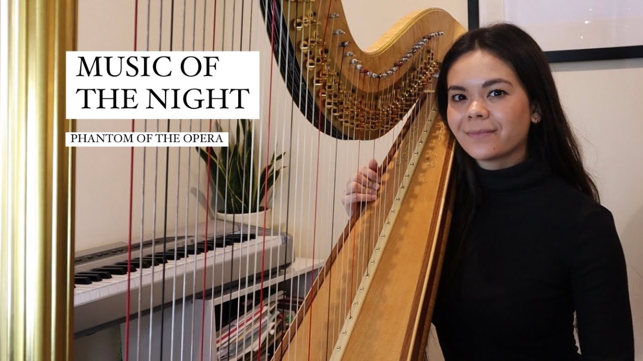 Music of the Night - Phantom of the Opera (Harp Cover)