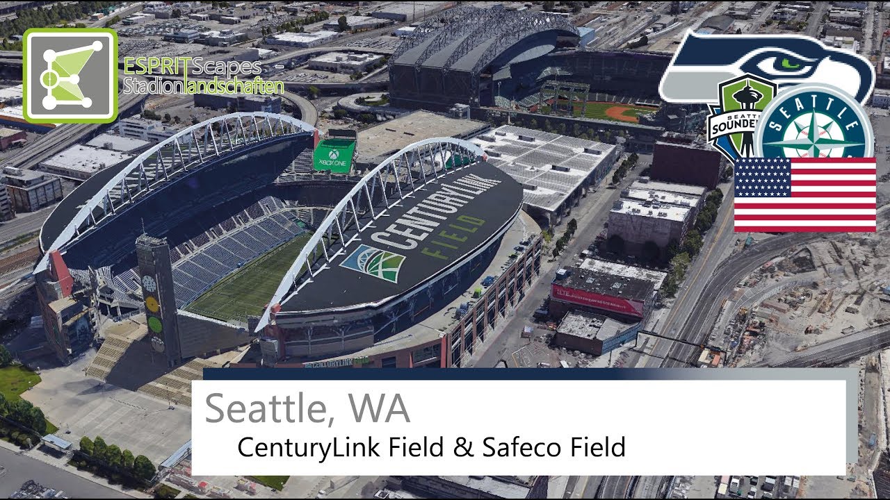 CenturyLink Field & Safeco Field / T-Mobile Park | Seahawks,  Sounders FC & Mariners | 2015