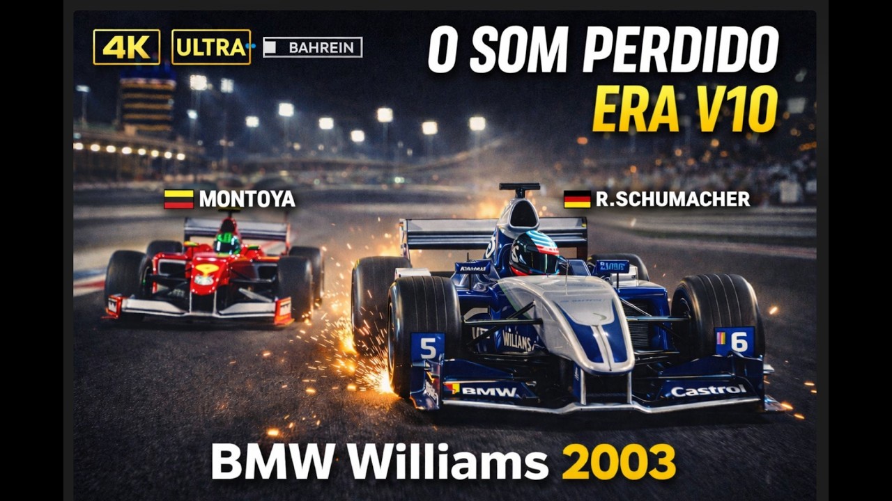 BMW Williams FW25 V10 2003 | Fórmula 1 Clássica no Bahrein