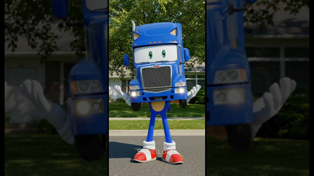 Sonic transforms into Transformers | Dr.Eggman vs Sonic vs Knuckles vs Shadow #sonic #sonicvsshadow