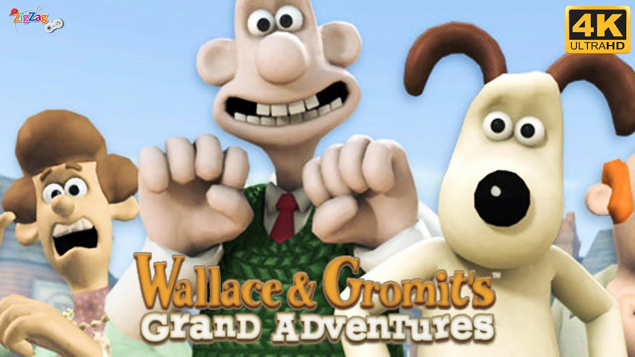 Wallace & Gromit's Grand Adventures All Episodes | Full Movie Game PC4K @ZigZagGamerPT