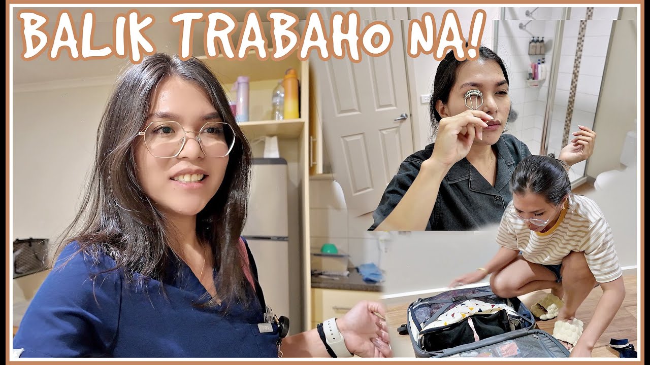 BALIK TRABAHO NA ULIT!! I RichZigzVlogs
