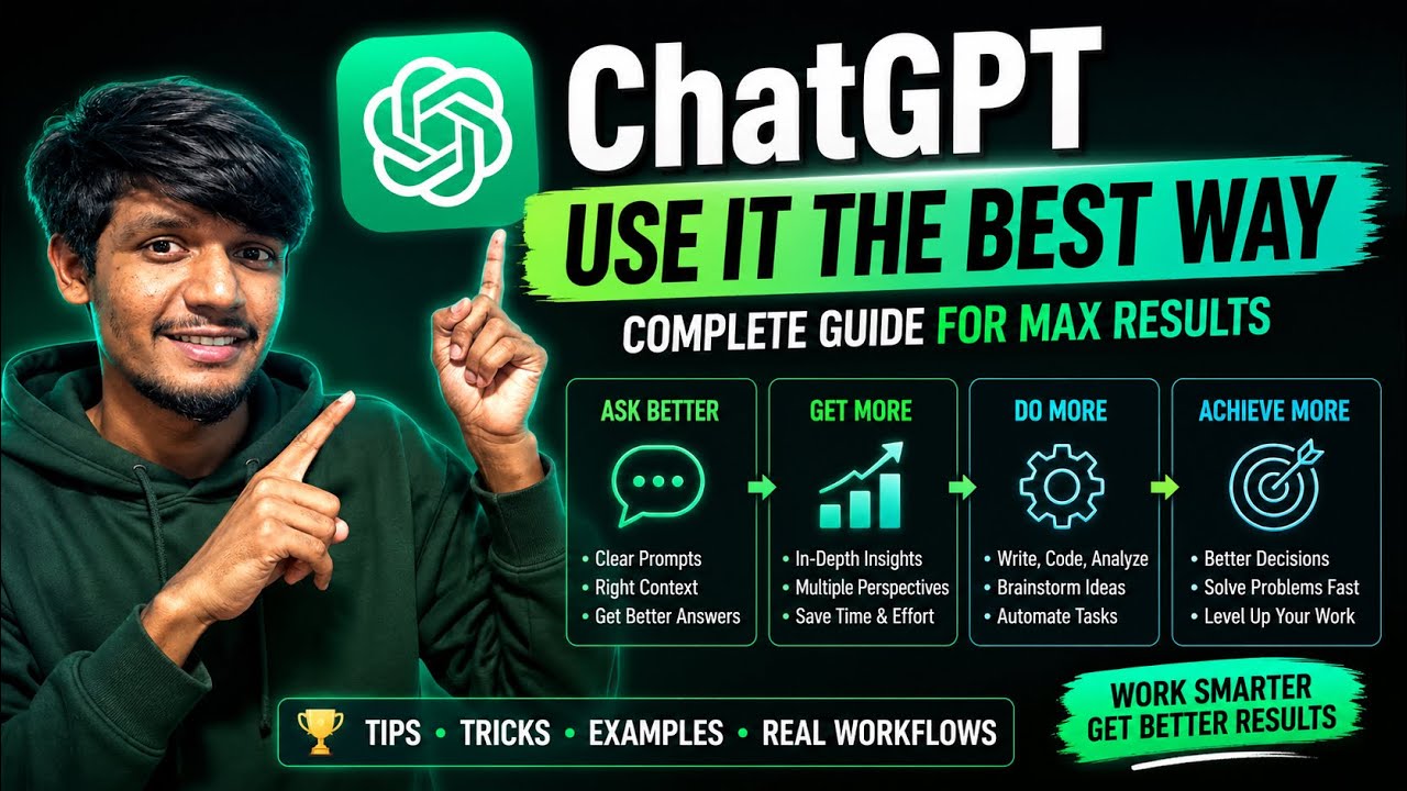 How to Use ChatGPT (Beginner to Pro in 15 Minutes)