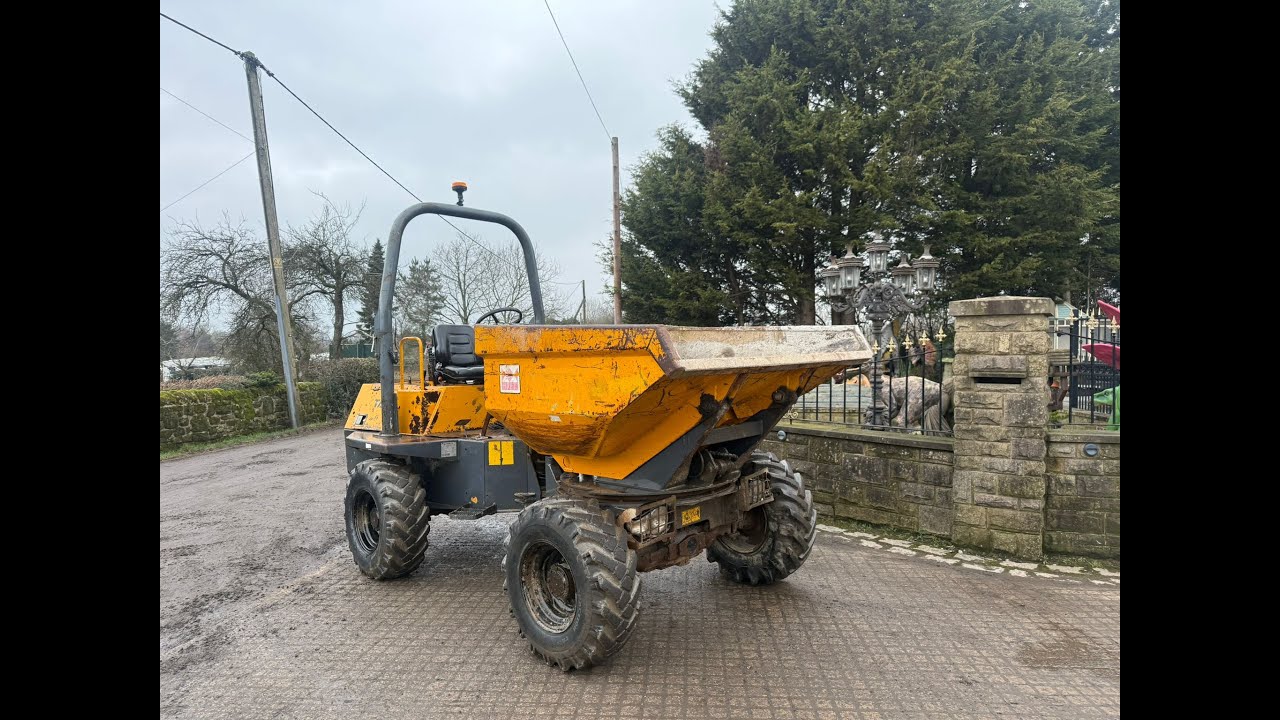2011 TEREX TA3S 3 TON SWIVEL SKIP DUMPER