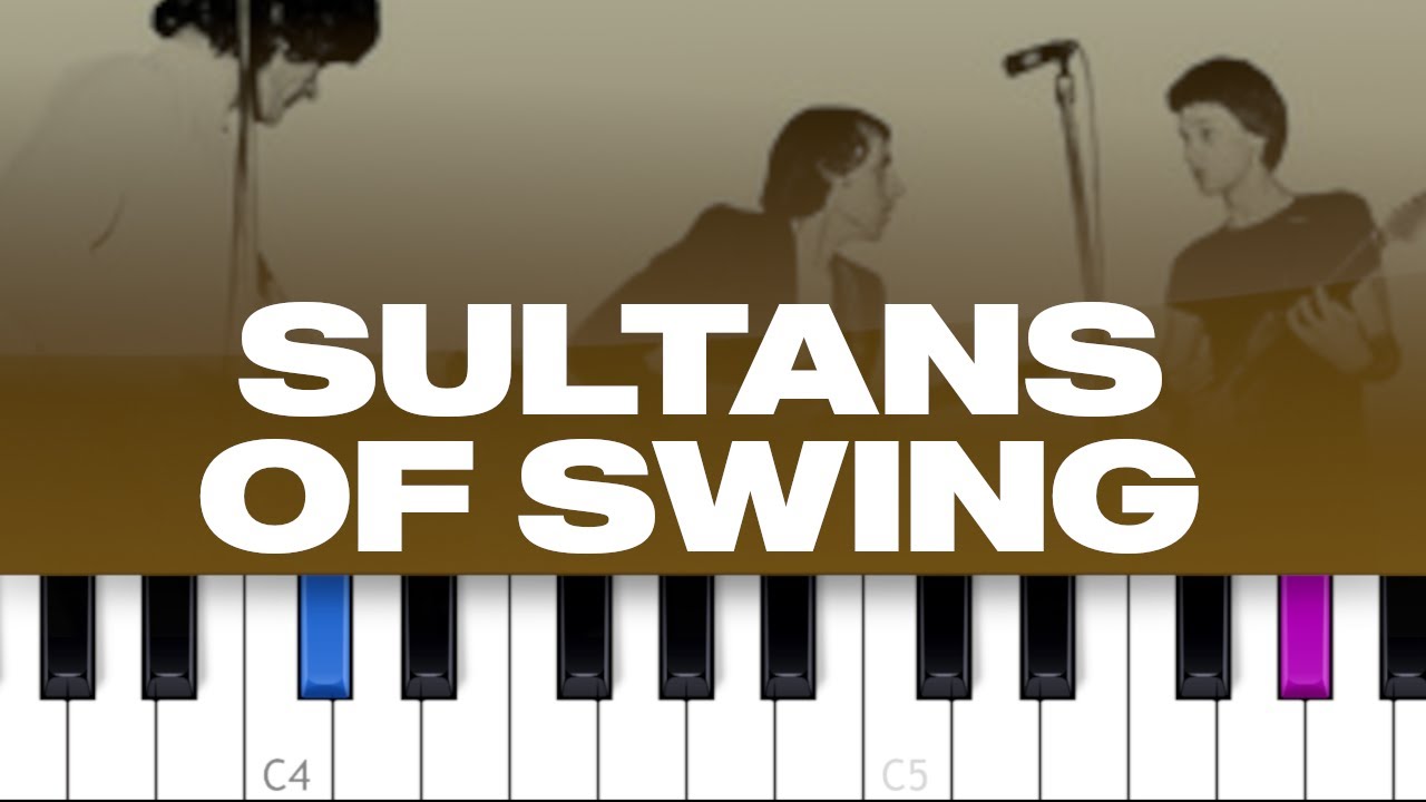 Dire Straits - Sultans of Swing (piano tutorial)