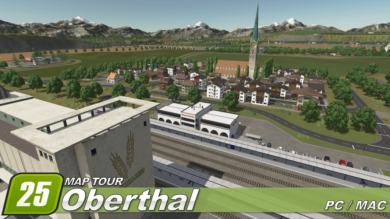 Oberthal | Map Tour 4K 🚜 #fs25 #ls25