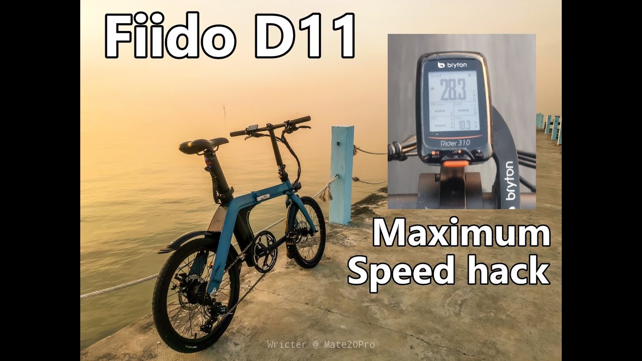 Fiido D11 Speed hack - Maximum Speed increase