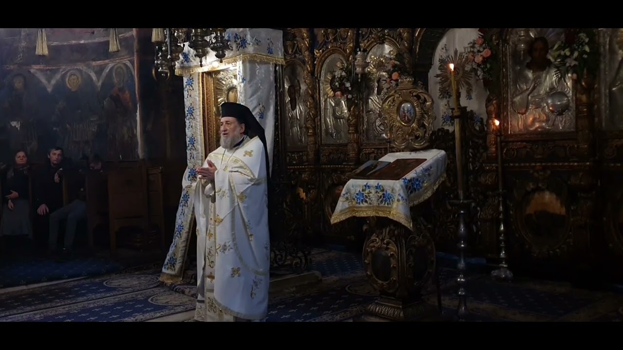 Predică la Sf. Nicodim de la Tismana - Pr. Prof. Justinian Cîrstoiu