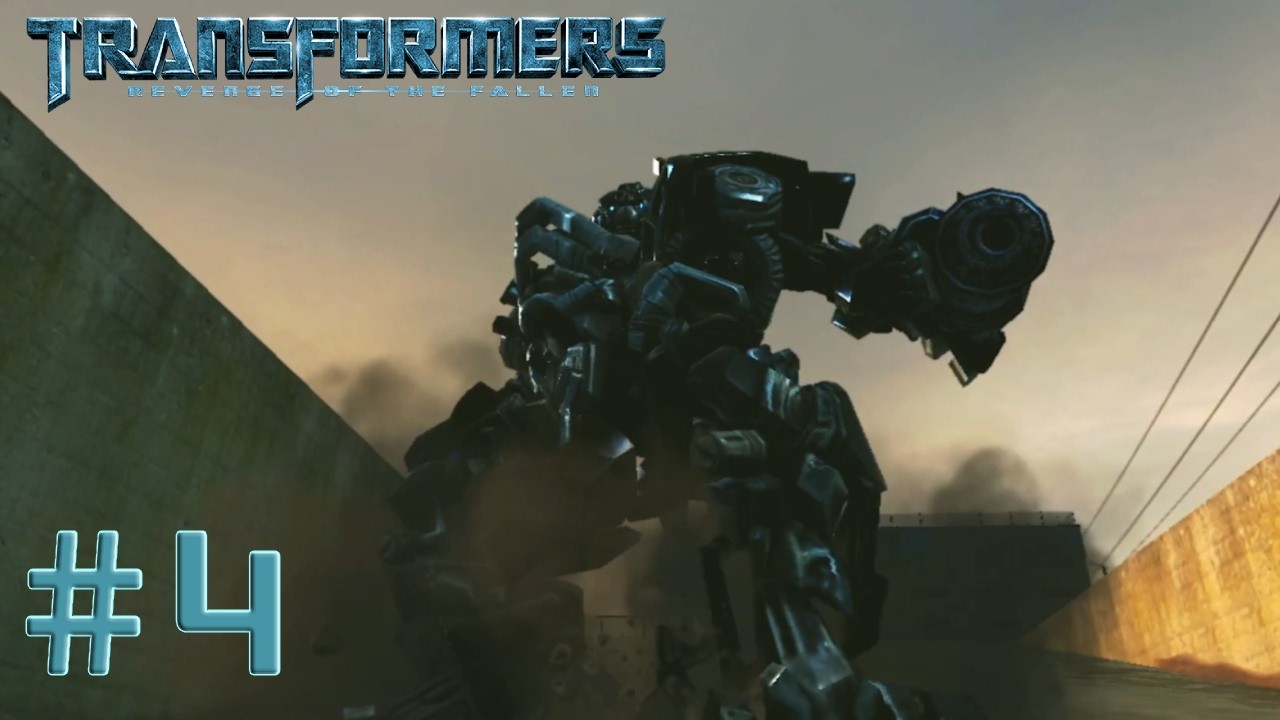 Transformers: Revenge of the Fallen Gameplay Part 4 - West Coast Oil Refinery & West Coast Canals