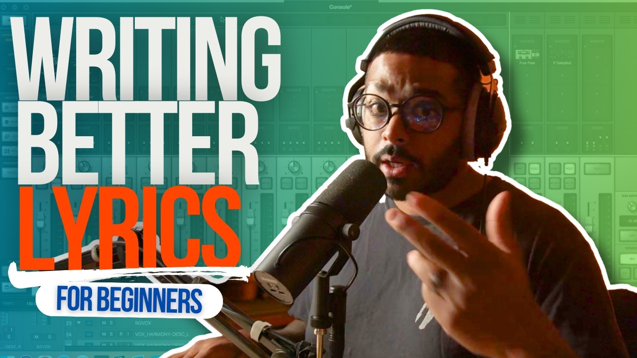How to write lyrics like the pros!