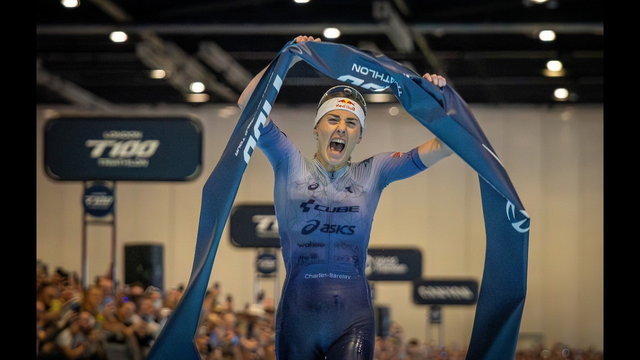 Lucy Charles-Barclay WINS in London | T100 Triathlon 2025 World Tour