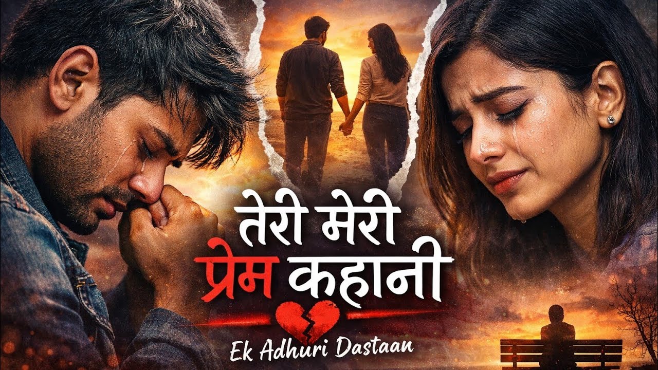 Teri Meri Prem Kahani 💔| Heart Touching Sad Song  Broken Love#sadsong#emotionalsong #trendingsadsong
