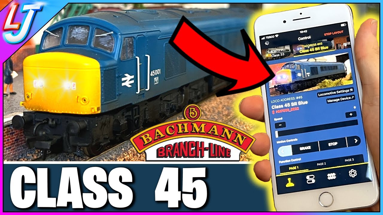 Bachmann - Class 45 | DCC Sound & Bluetooth Control