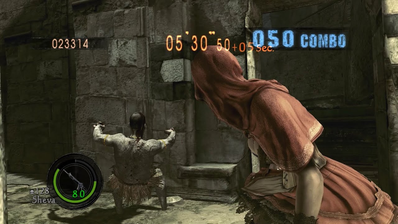 Resident Evil 5 Mercenaries Reunion - Solo - Ancient Ruins - 1,187,809 (Sheva Fairy Tale)