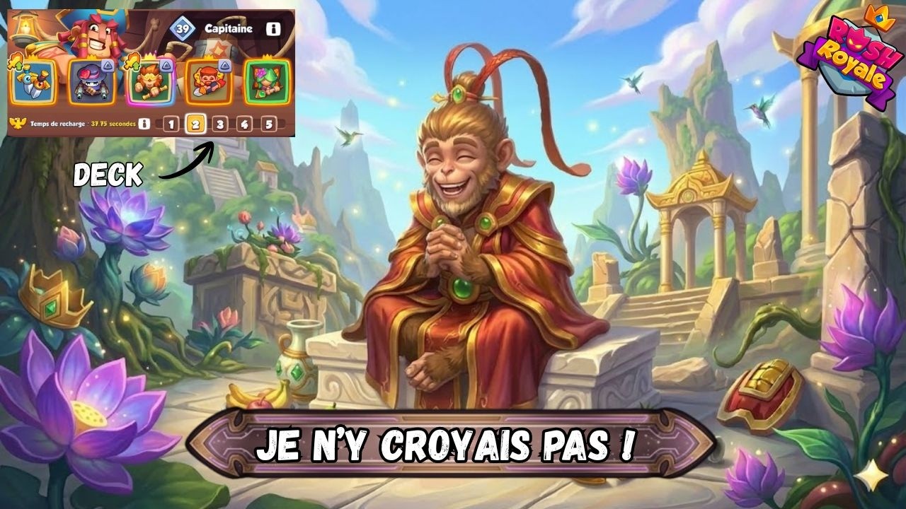 Rush Royale | On fait de très bonnes games… on bat même des decks qu’on n’espérait pas battre 😱