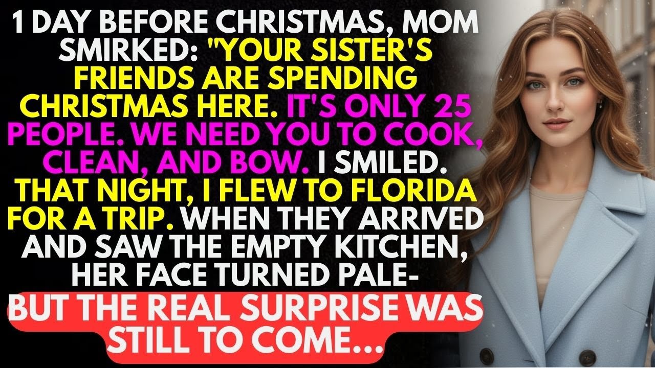 My Parents Treated Me Like Their MAID—Until I Left Them With An Empty Kitchen On Christmas Eve