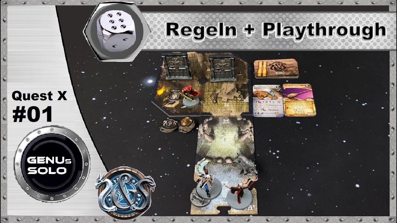 Sword & Sorcery Ancient Chronicles - Quest X - S13E01 - Playthrough - Regeln - deutsch
