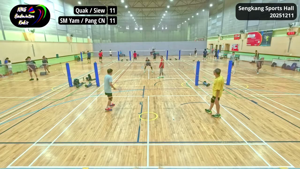 20251211 NNG Badminton Kakis Quak & Siew vs SM Yam & Pang CN