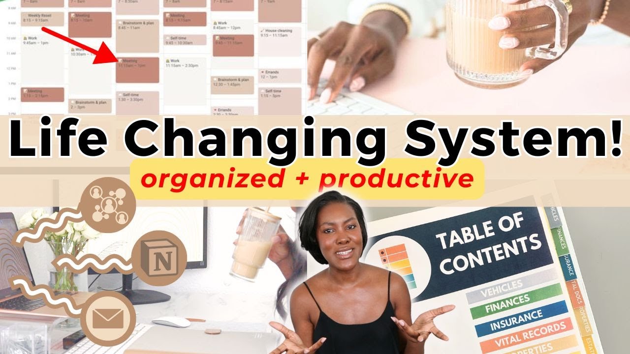 My LIFE ORGANIZATION SYSTEM ✨ How to organize your life (*all my systems + tools*)
