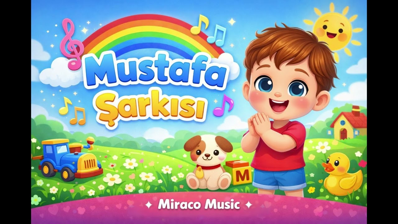 Mustafa Şarkısı 🎵 | İsme Özel Bebek Şarkısı | Eğlenceli Çocuk Şarkıları | Miraco Music