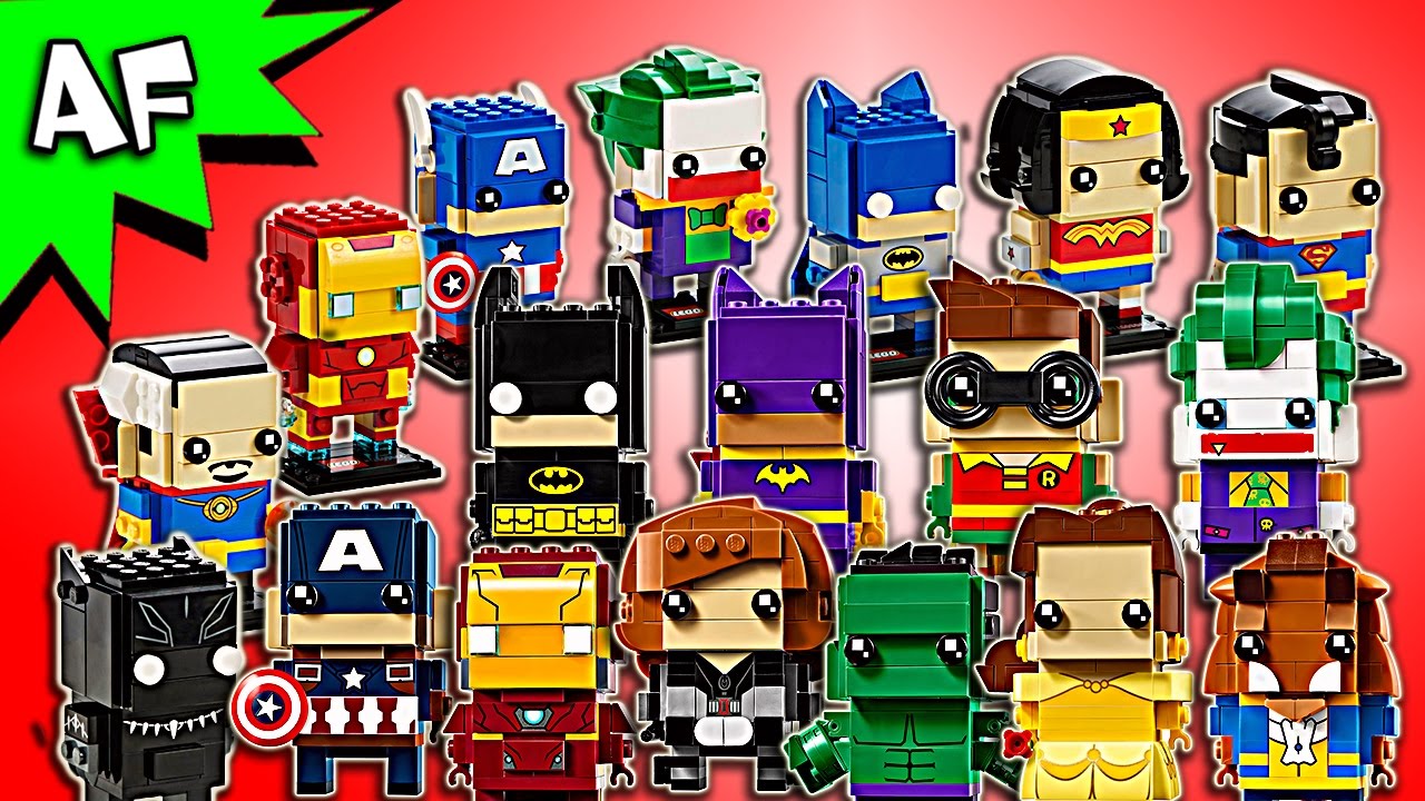 Every Lego BRICKHEADZ Set - Complete Collection!
