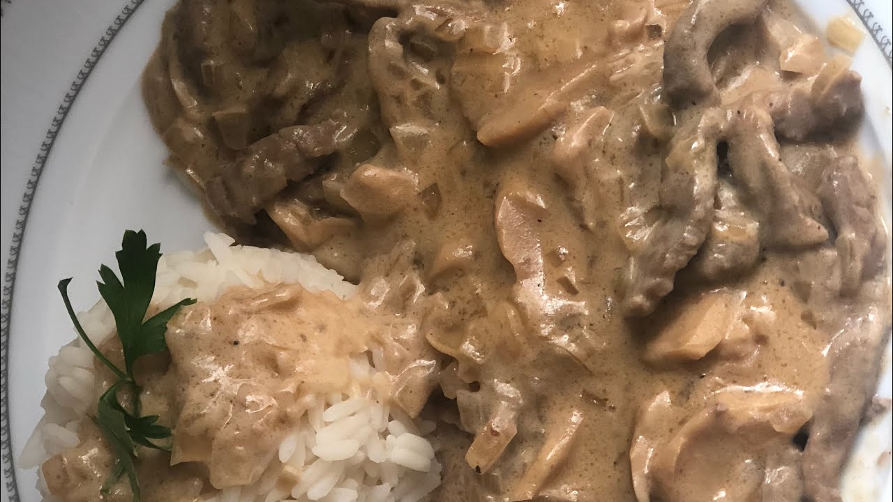 ايمانسيه اللحم Émincés de boeuf بالصلصة الرائعة كيوجد في دقائق