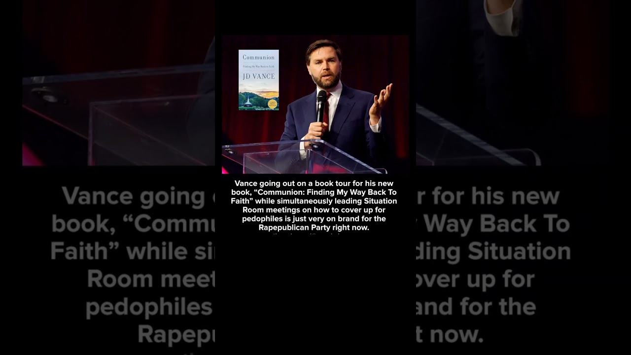 JD Vance's New Faith Book Is Sparking Political Backlash 😳📚