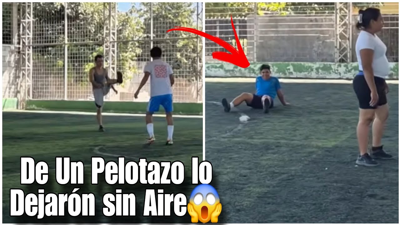 Dios Mio de un solo Pelot4zo dejó Tendido en Plena Cancha a Deybi