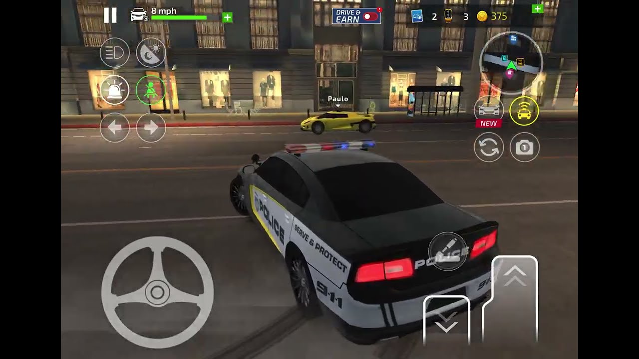 Driving Ascemady 911 chasing suspicious people around in the world