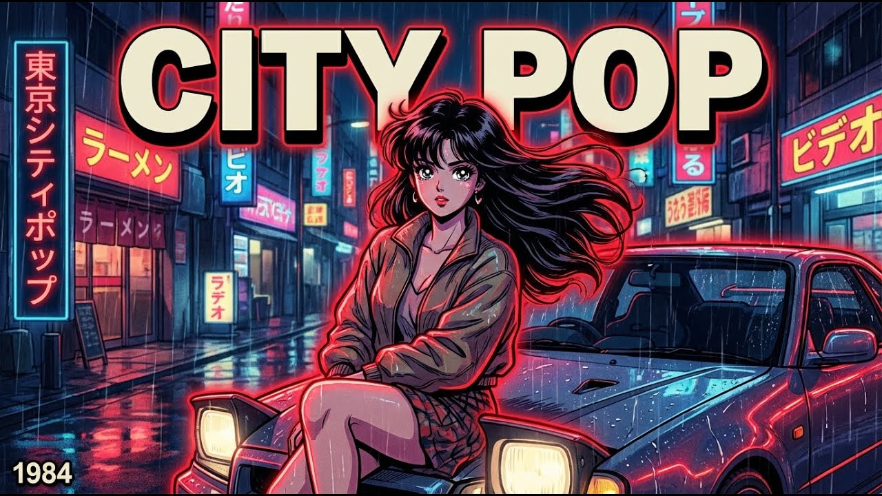 Japanese City Pop 1981 🌃 80s Tokyo Night Drive Music