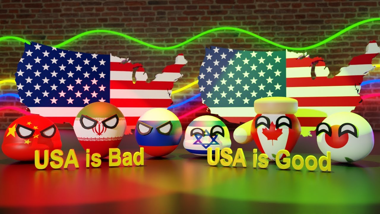 Good Countries VS Bad Countries | Countryballs Animation