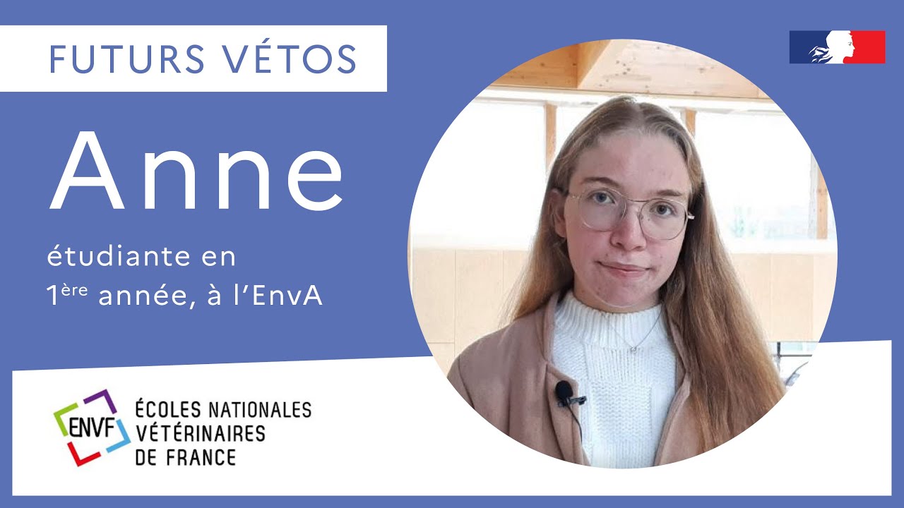 Futurs vétos - Anne raconte le concours post-bac et la 1ère année vétérinaire