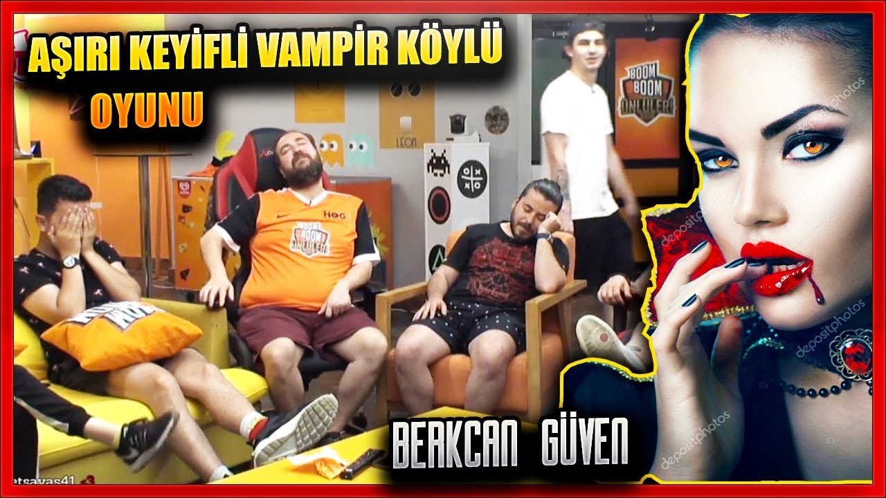 BERKCAN GÜVEN VAMPİR KÖYLÜ OYNATIYOR HOG Boom Boom Ünlüleri vs Nogger