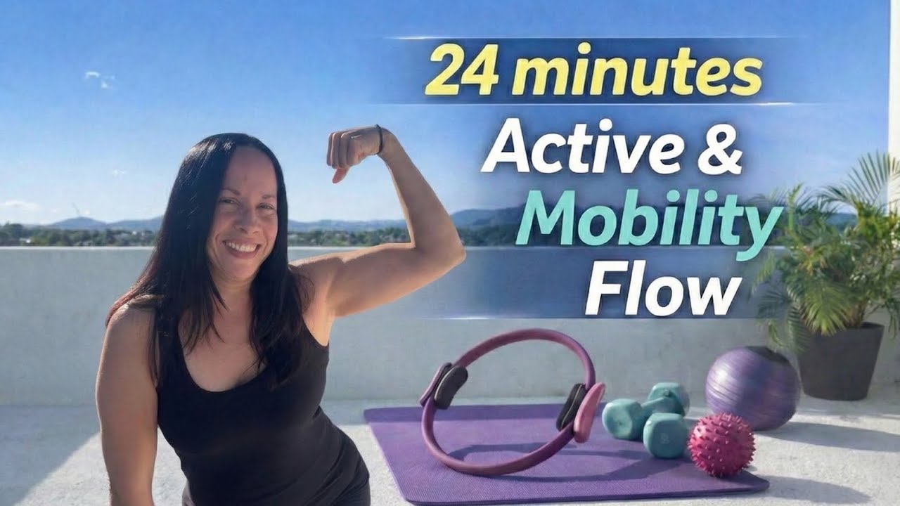 24-Minutes Active Mobility Flow | Strength & Control
