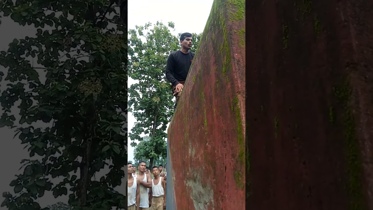 Obstacles event 9fit wall crossing lecture and demo #trending #army #ap  #fitness #police  #training