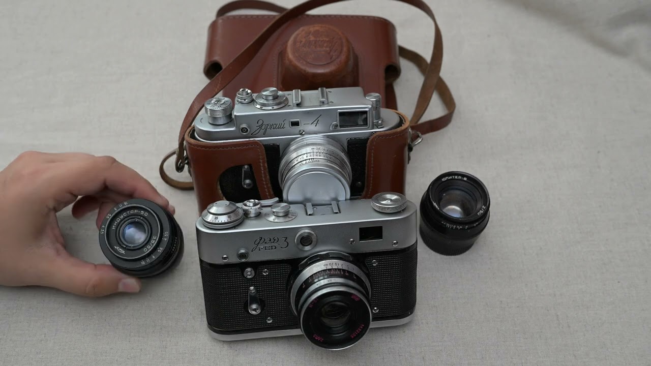 Обзор на советский фотоаппарат ФЭД 3