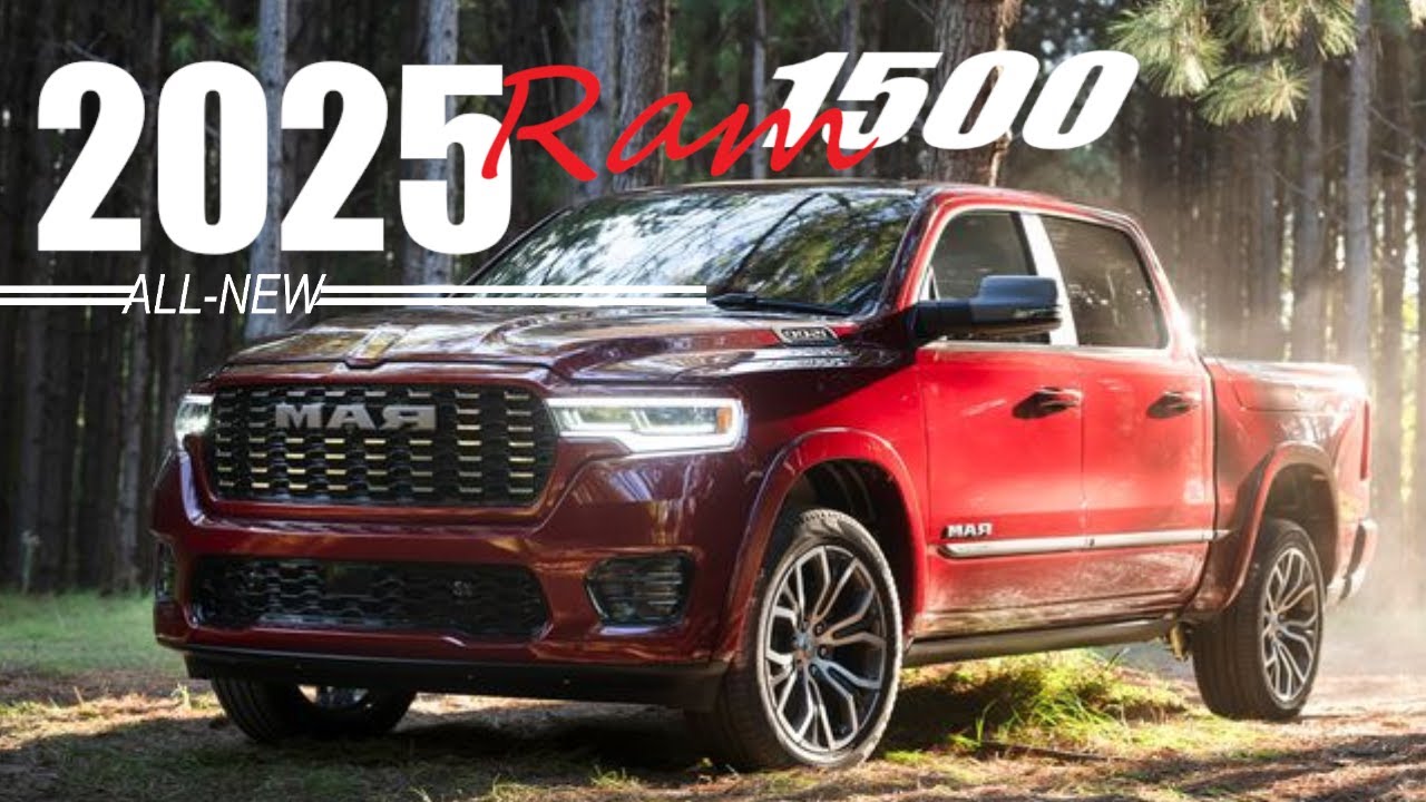 2025 Ram 1500: Unveiling the Luxury Truck's new design and features